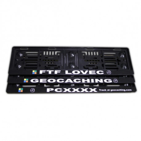 Podložka pod RZ/SPZ - Trackovací