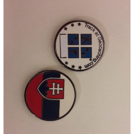 Slovakia geocoin
